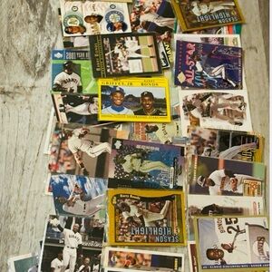(60) Barry Bonds Lot MLB Baseball Cards The Man Who Hit 73 HR’s In A Season